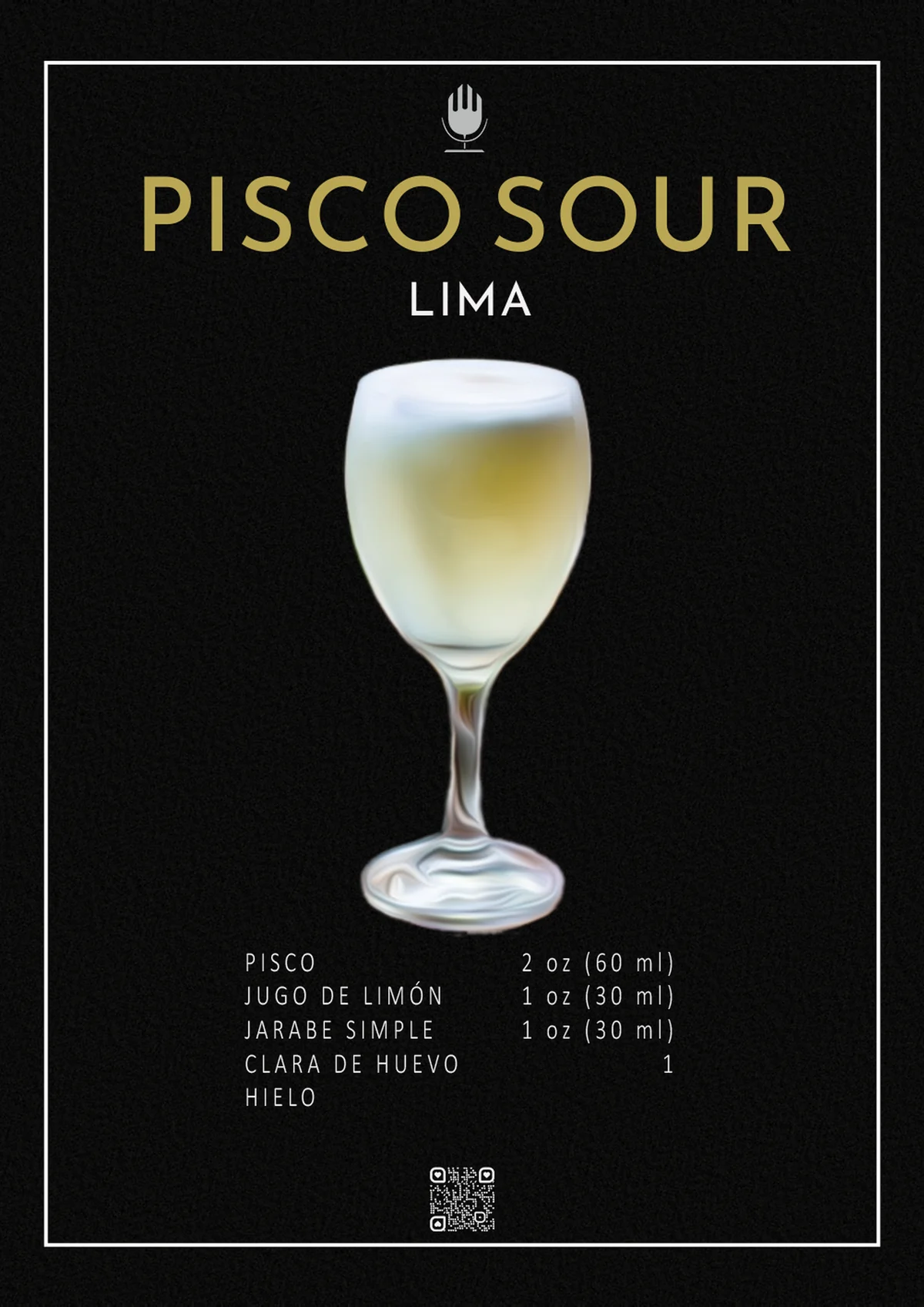 Pisco Sour print