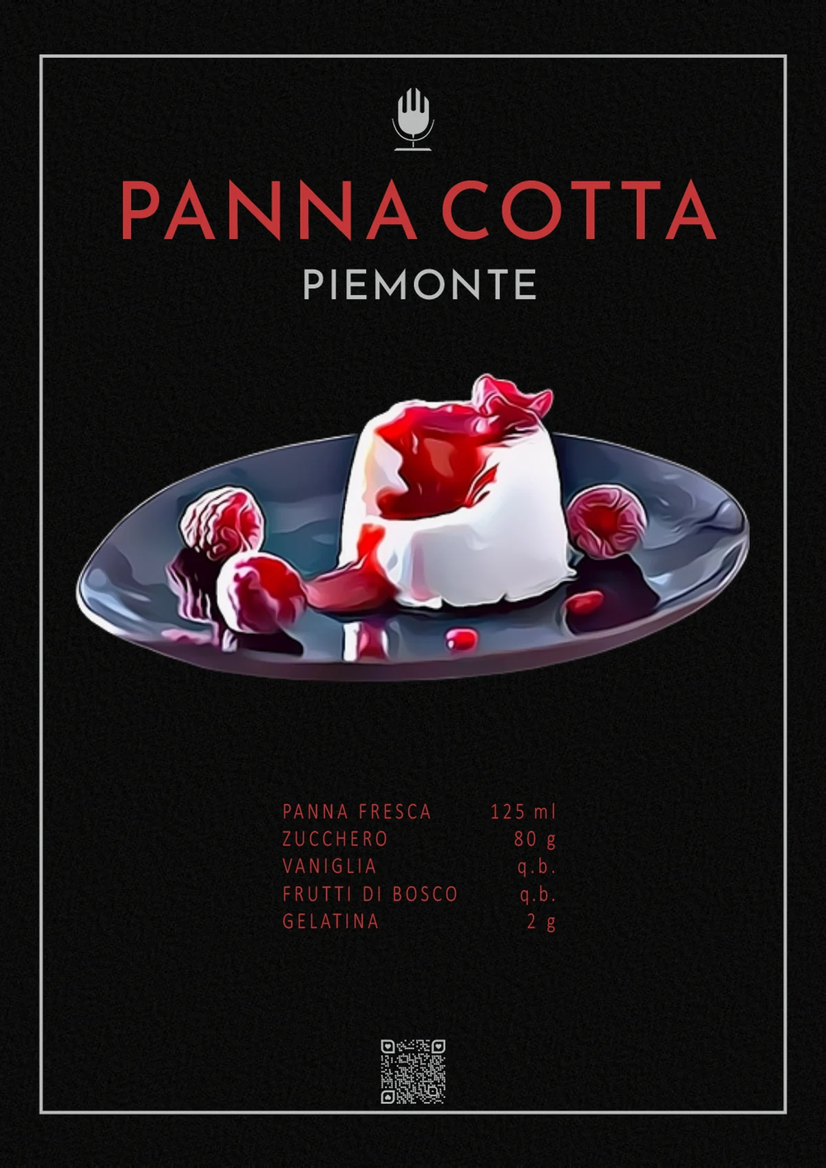 Panna Cotta print